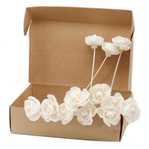 Flores Para Difuroses - Rosa en Caña