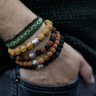 Pulseras Rudraksha Buddah - Surtido