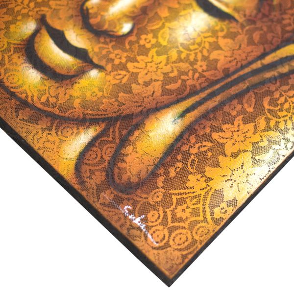 Cuadro en Tela - Detalle de Brocado Oro