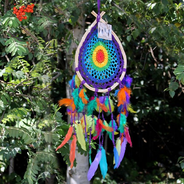 Atrapasueños Bali - Lágrima Mediana Multi