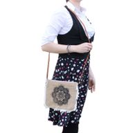 Bolsos de Yute-Diseño Mandala