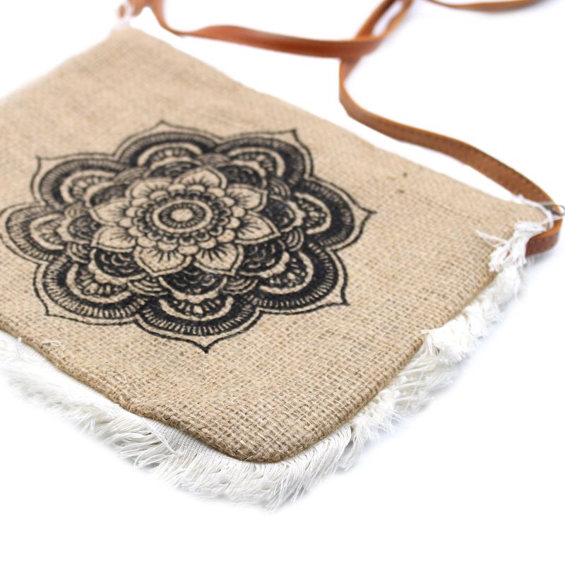 Bolsos de Yute-Diseño Mandala