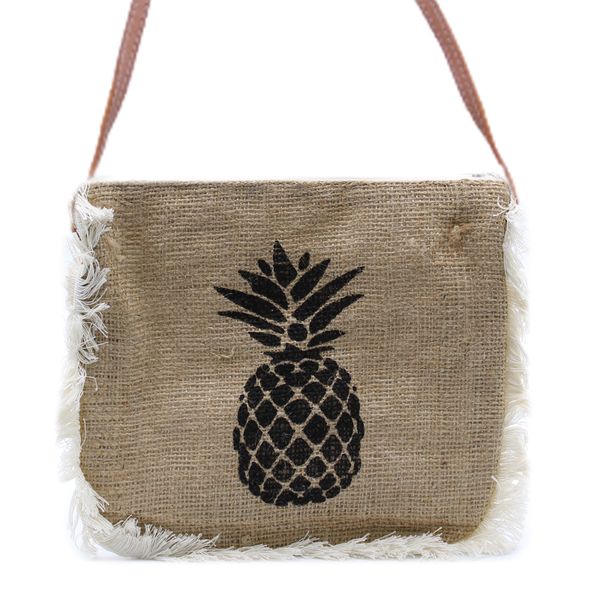 Bolsos de Yute-Diseño Piña