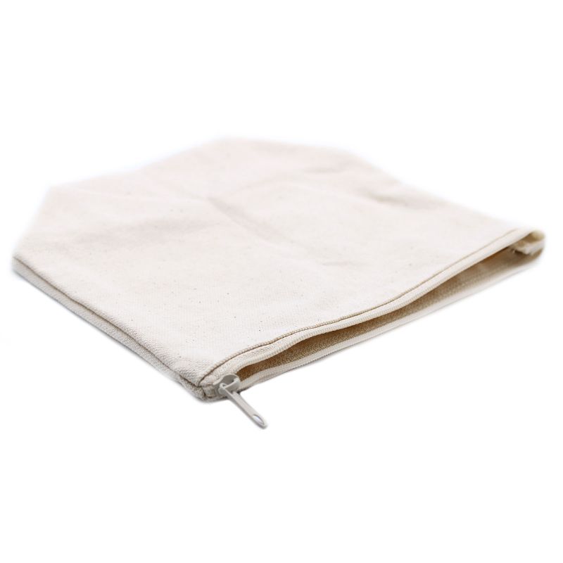 Neceser de algodón natural 10 oz - Estuche mediano