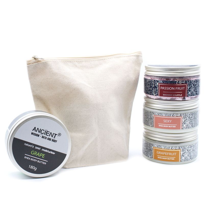 Neceser de algodón natural 10 oz - Estuche mediano