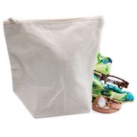 Neceser de algodón natural 10 oz - Estuche mediano