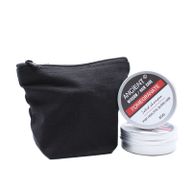 Neceser de algodón negro 10 oz - Mini neceser