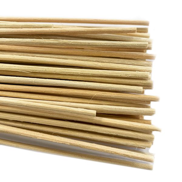 Paquete de varillas difusoras de caña Indonesia de 2,5 mm - Aproximadamente 100 varillas