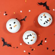 Bomba de baño de Coco y Lima para Halloween