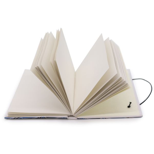 Libreta pequeña con correa - Somos olas del mismo mar