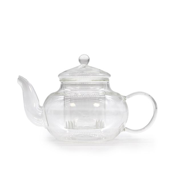 Tetera de vidrio con infusor - Perla Redonda - 400ml