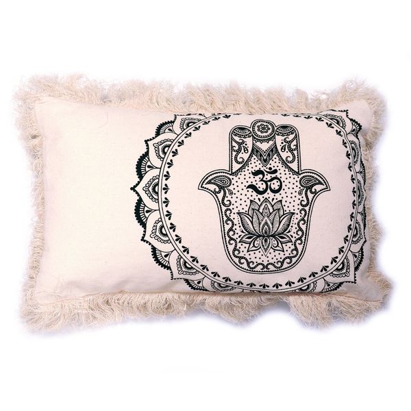 Funda de Cojín Hamsa- 30x50cm - Verde