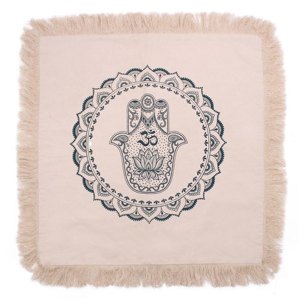 Funda de Cojín Hamsa - 60x60cm - Verde