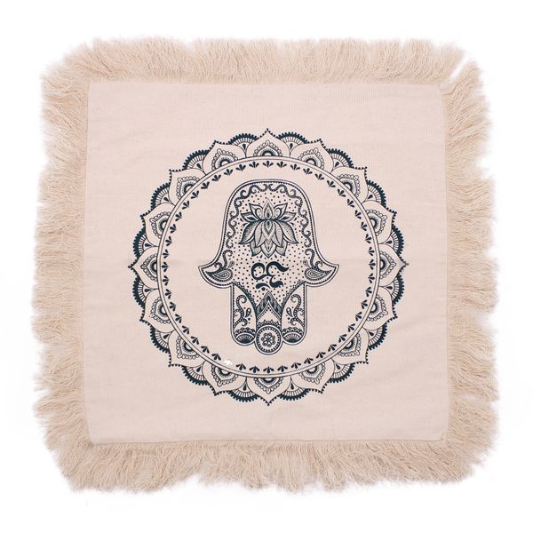 Funda de Cojín Hamsa - 45x45cm - Verde