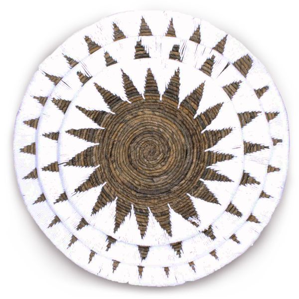 Juego de tres cuencos de algas marinas - Crema