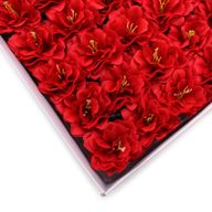 Flor de Jabón Artesanal - Peonía Pequeña - Rojo