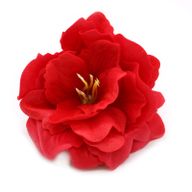 Flor de Jabón Artesanal - Peonía Pequeña - Rojo