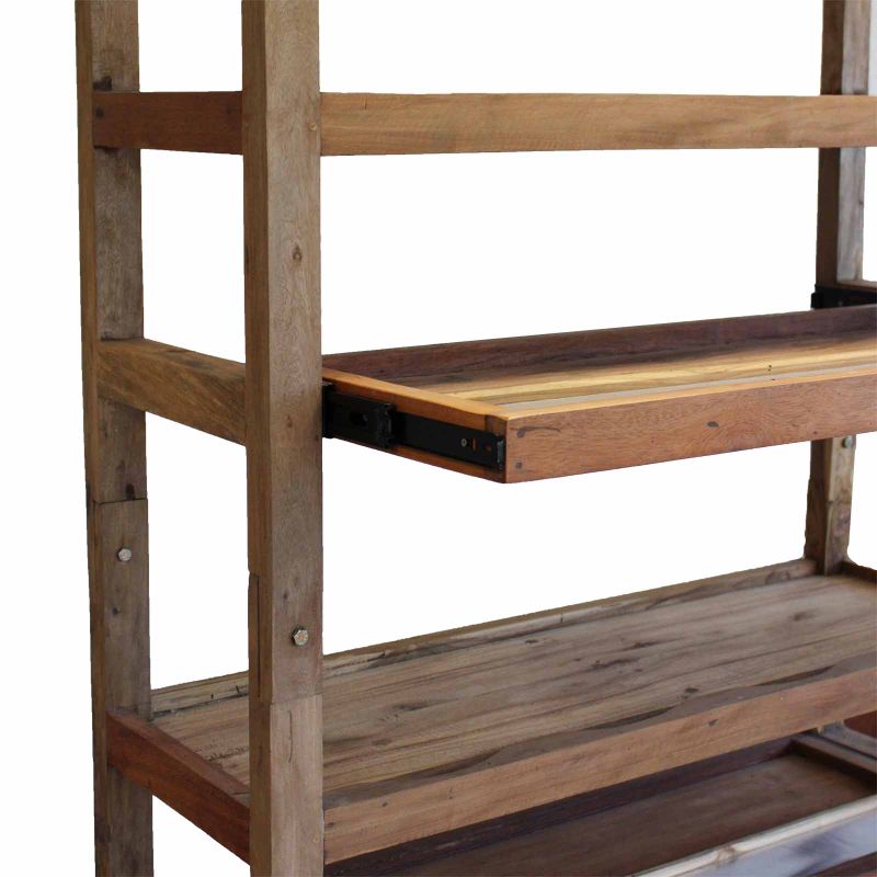 Expositor de madera para Jabón Líquido - 8 Dosificadores