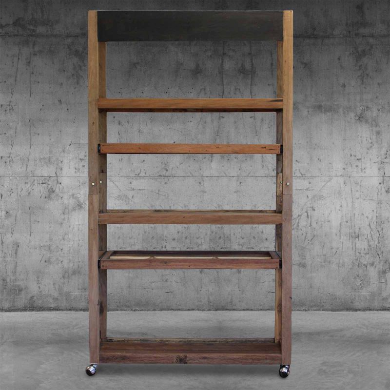 Expositor de madera para Jabón Líquido - 8 Dosificadores