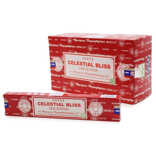 Varillas de Incienso Satya 15g - Dicha Celestial