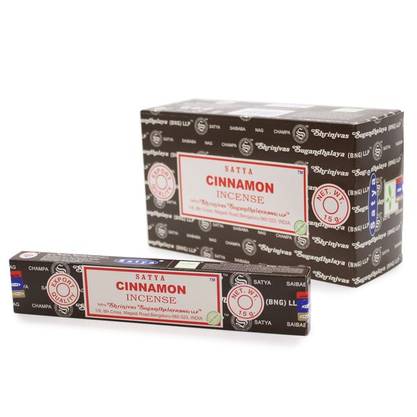 Varillas de Incienso Satya Sticks 15g - Canela
