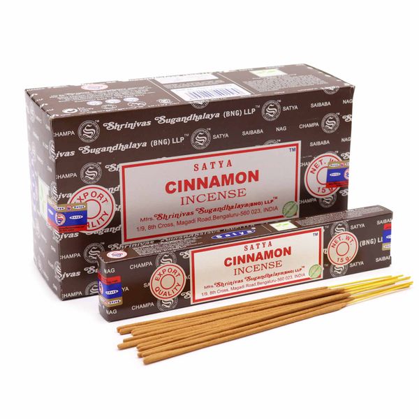 Varillas de Incienso Satya Sticks 15g - Canela