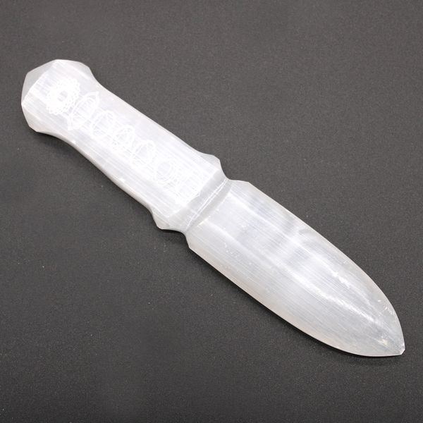 Cuchillo Ritual Selenita - Chakra