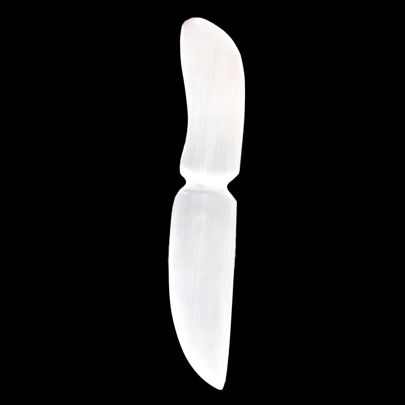 Cuchillo Ritual Selenita - Clásico