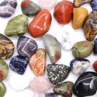 Piedras africanas Medianas - Jaspe - Rojo