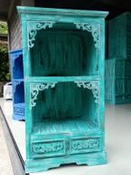Armario de baño Albasia - Turquesa Lavado