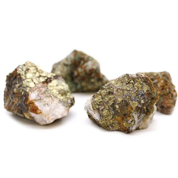 Minerales - Calcopirita (aprox. 80 piezas)