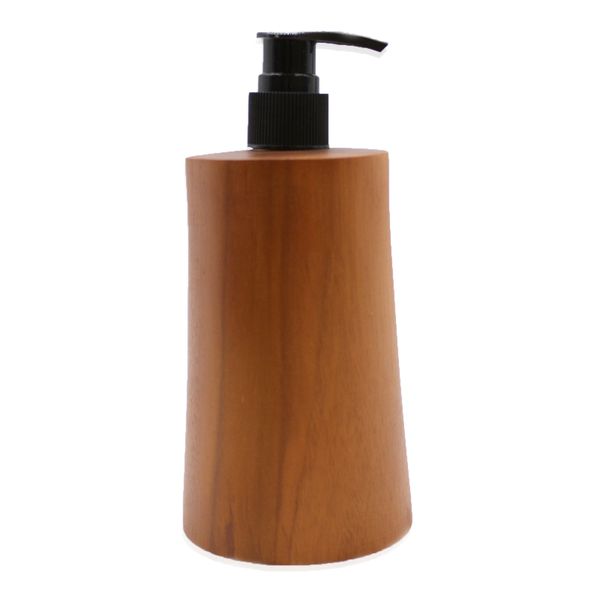 Dispensador de Jabón de madera de Teca Natural - Cono