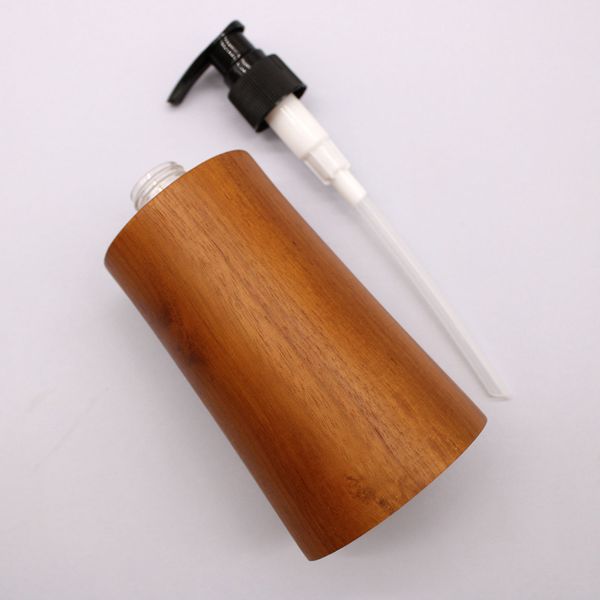 Dispensador de Jabón de madera de Teca Natural - Cono