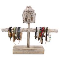 Soporte de Buda (una sola rama) - Blanqueado