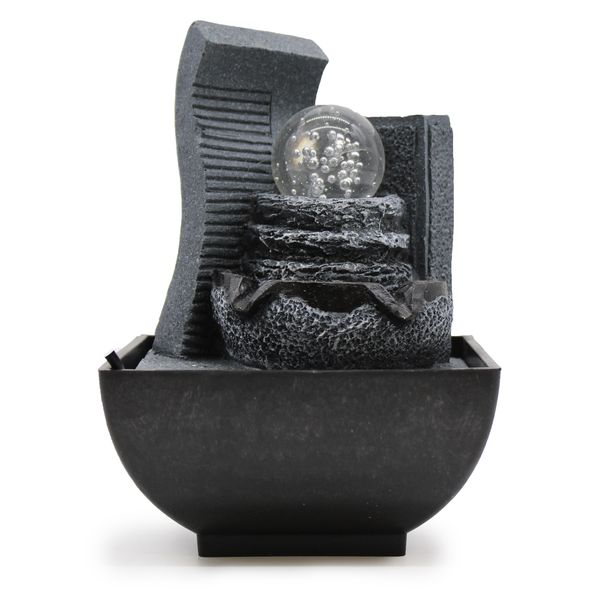 Fuente de agua interior- 18 cm - Formación en cascada