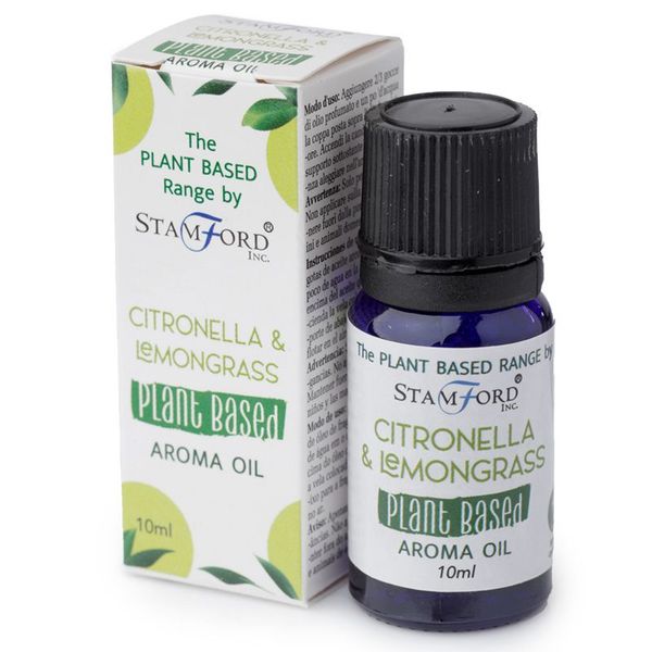 Aceites Aromáticos a Base de Plantas - Citronela Hierba limón