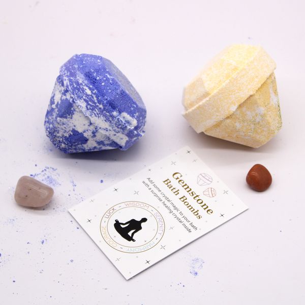 Bomba de Baño de Piedras Preciosas - Frambuesa & Granada