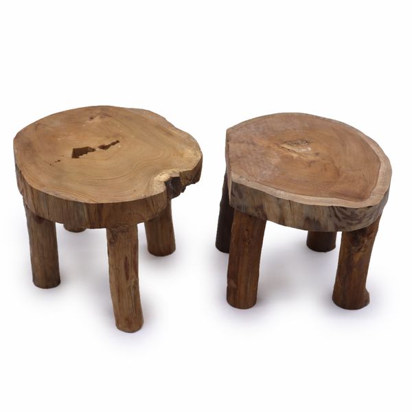 Expositor de Madera de Teca - 27x20cm