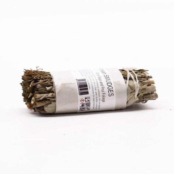 Atado de Hierba - Salvia Blanca y Follaje de Pirul