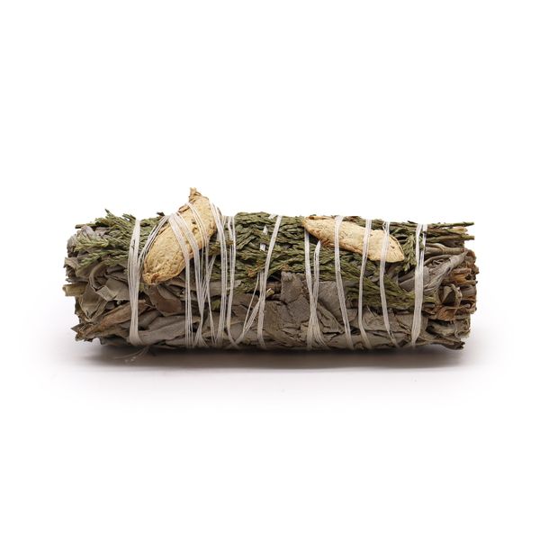 Atado de Hierba - Salvia Blanca, Jengibre y Cedro