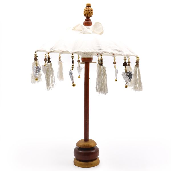 Sombrilla Bali Decoracion de Hogar - Lona - Natural - 40cm