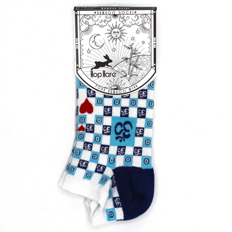 S/M Calcetines Cortos de Bambú Hope Hare (36-40) - Om y Mal de Ojo