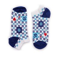S/M Calcetines Cortos de Bambú Hope Hare (36-40) - Om y Mal de Ojo