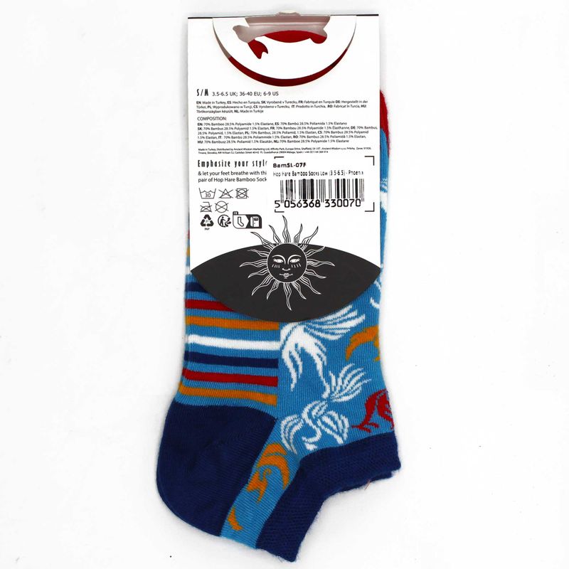 S/M Calcetines Cortos de Bambú Hope Hare (36-40) - Fénix