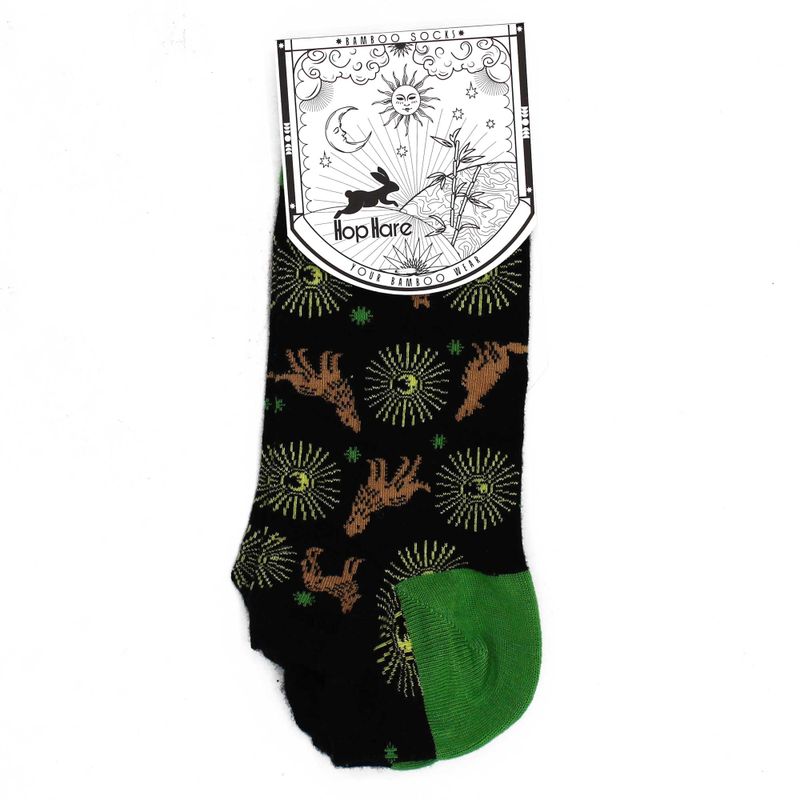 S/M Calcetines Cortos de Bambú Hope Hare (36-40) - Moonlight Wolfs