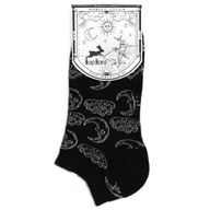 S/M Calcetines Cortos de Bambú Hope Hare (36-40) - Día y Noche