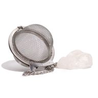 Colador de té de piedras preciosas  - Cuarzo de roca