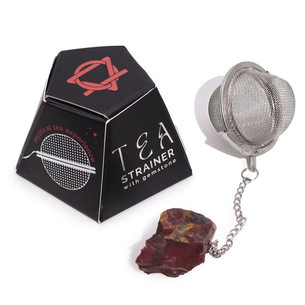 Colador de té de piedras preciosas - Mookaite