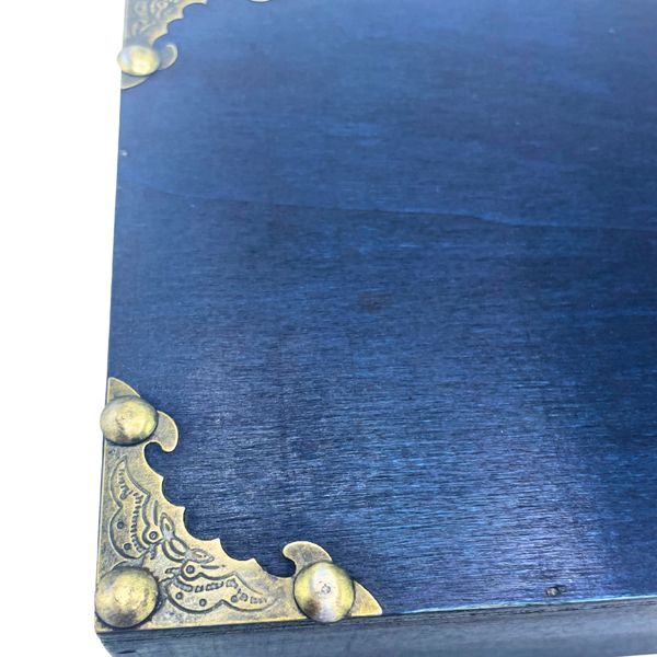 Caja de Té / Regalo / Cesta - verde azulado
