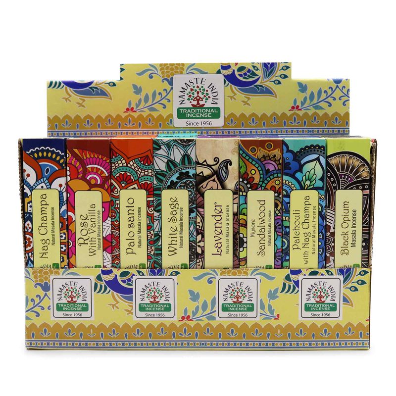 Pack de Inicio de Incienso Namaste Mandala Masala (fragancia 6x8)